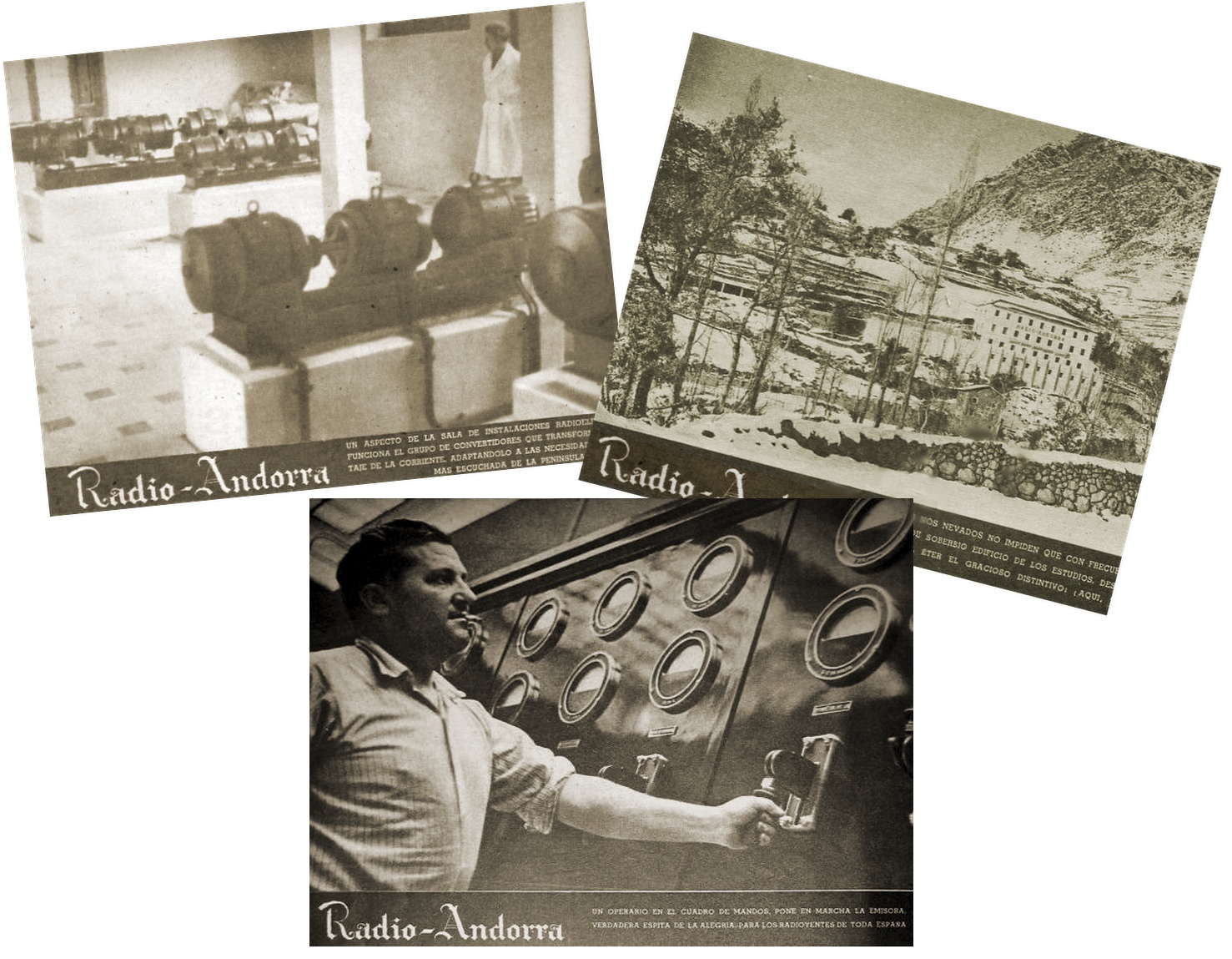 Publicité Radio-Andorre 1948